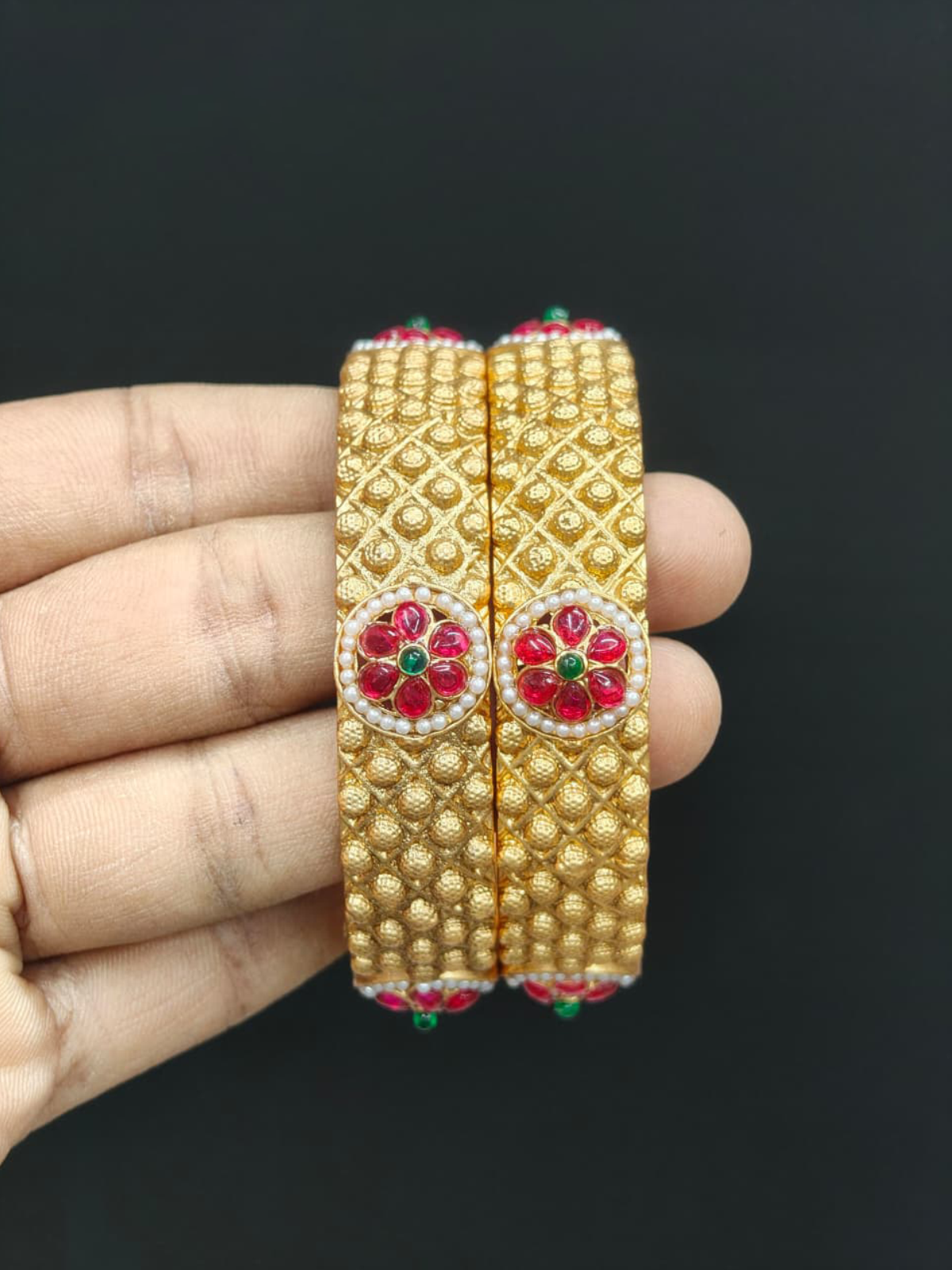 Heritage Ruby Bangle
