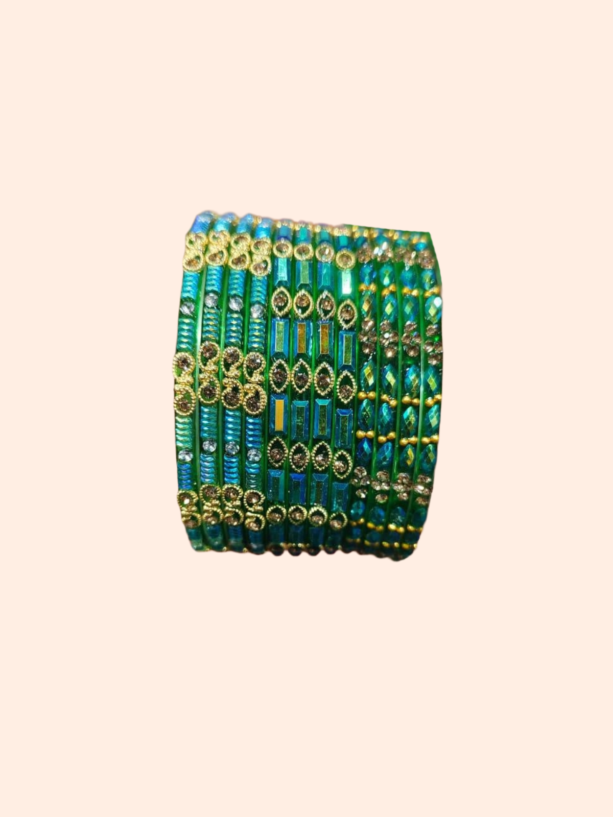 Peacock Color Bangle