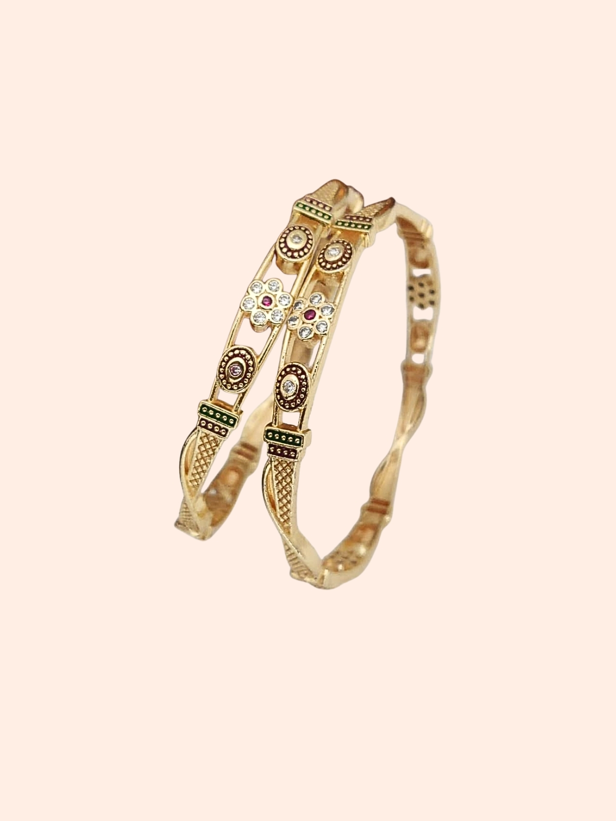 Heritage Green Stone Kada