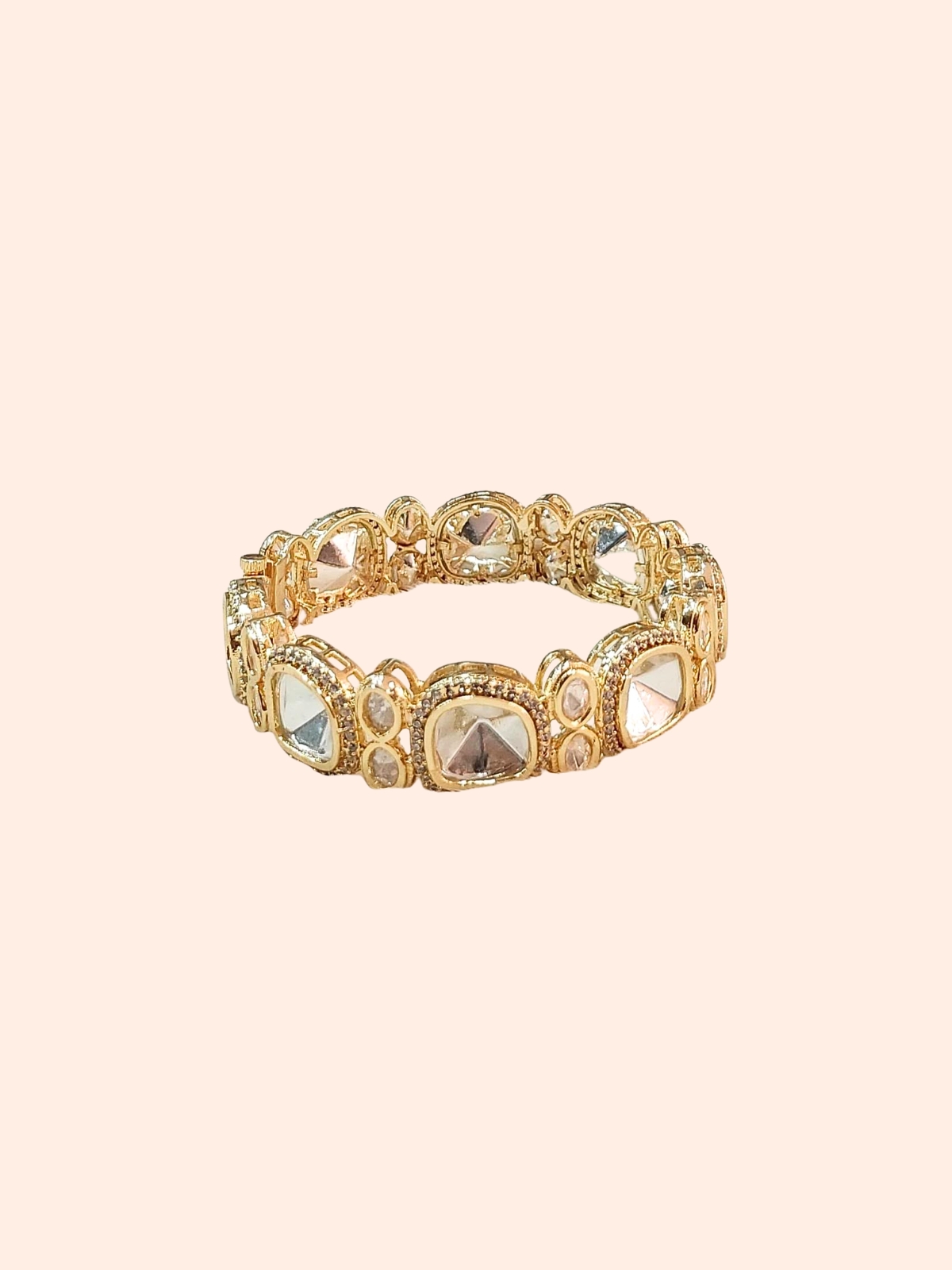 Royal Halo Stone Bracelet